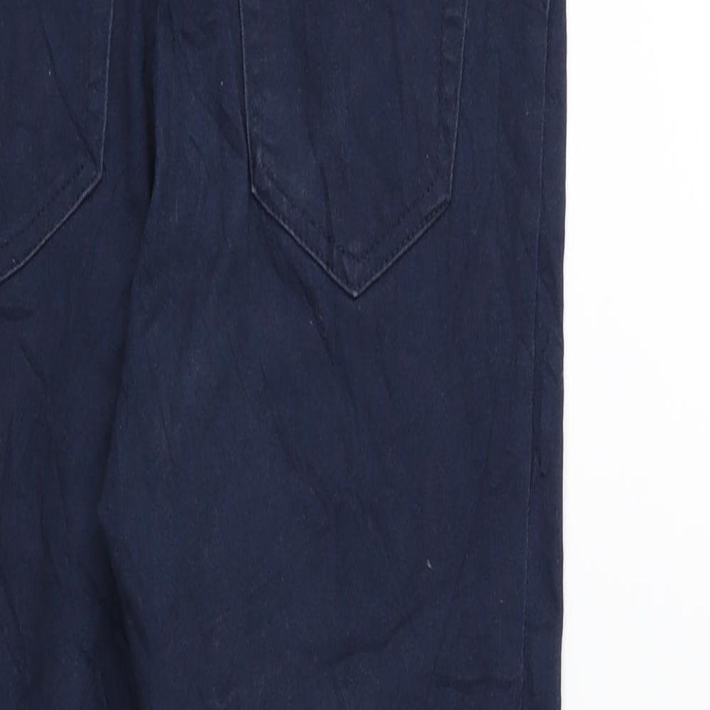 Denim & Co. Womens Blue Denim Skinny Jeans Size 6 L25 in
