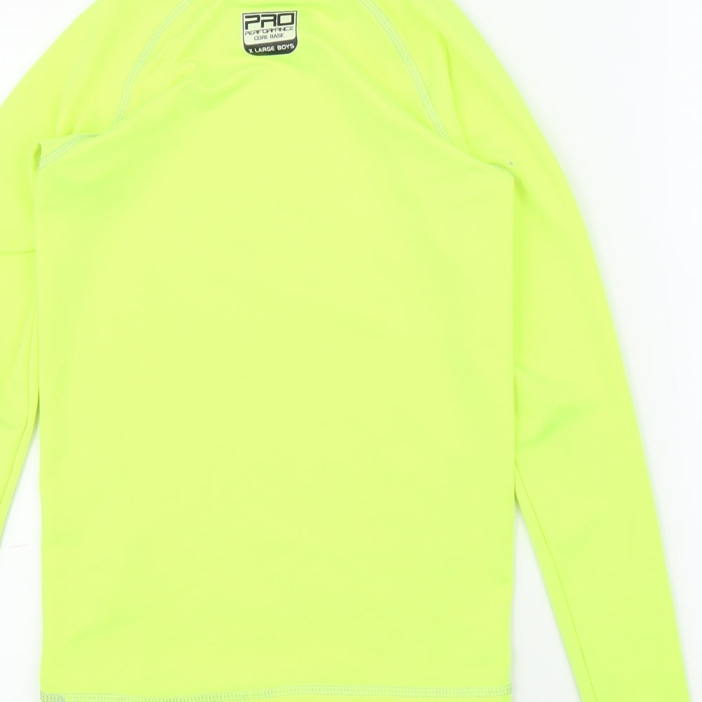 Pro Performance Boys Yellow Basic T-Shirt Size XL