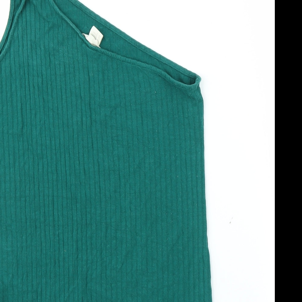 H&M Womens Green Camisole Tank Size M