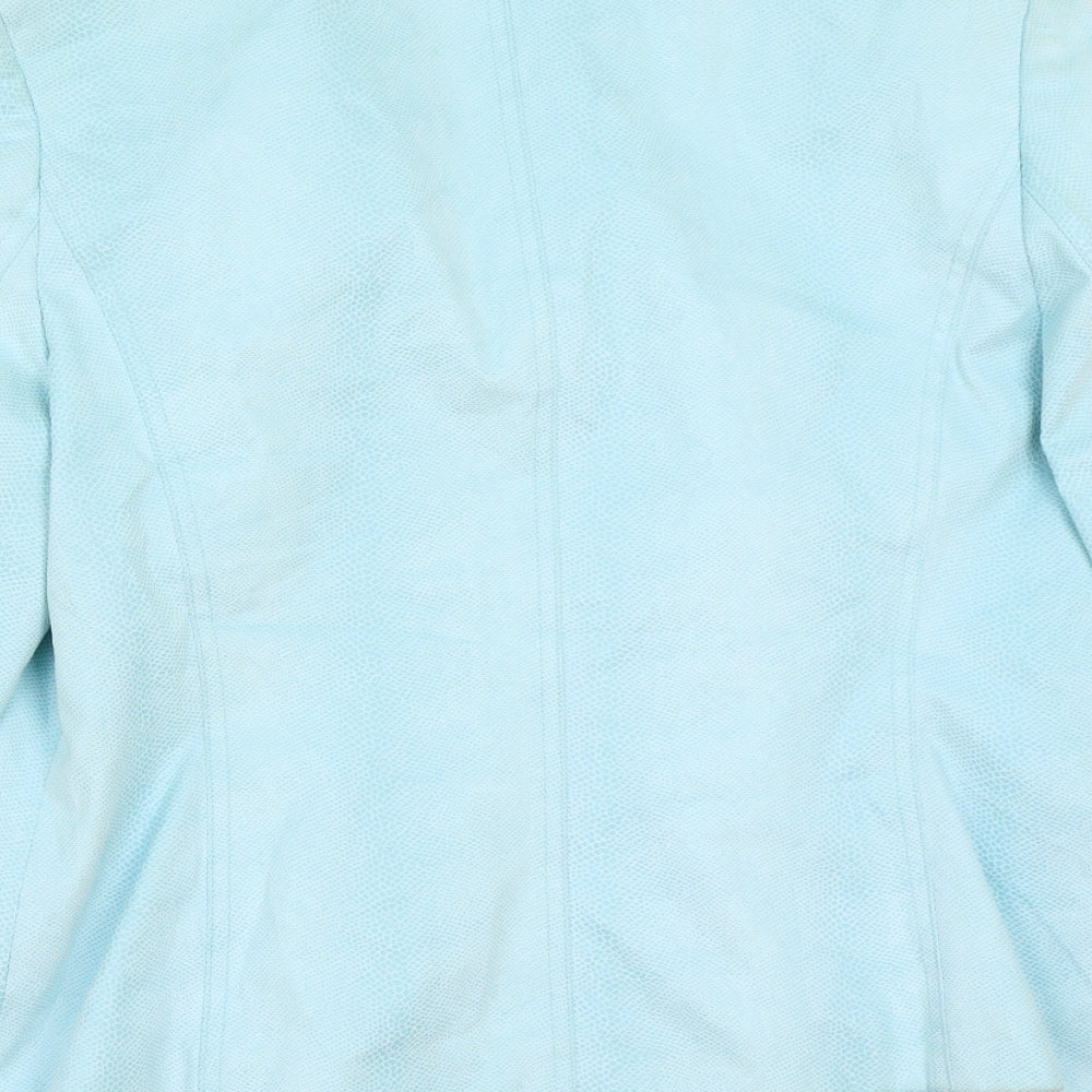 Gelco Womens Blue Jacket Coat Size 14