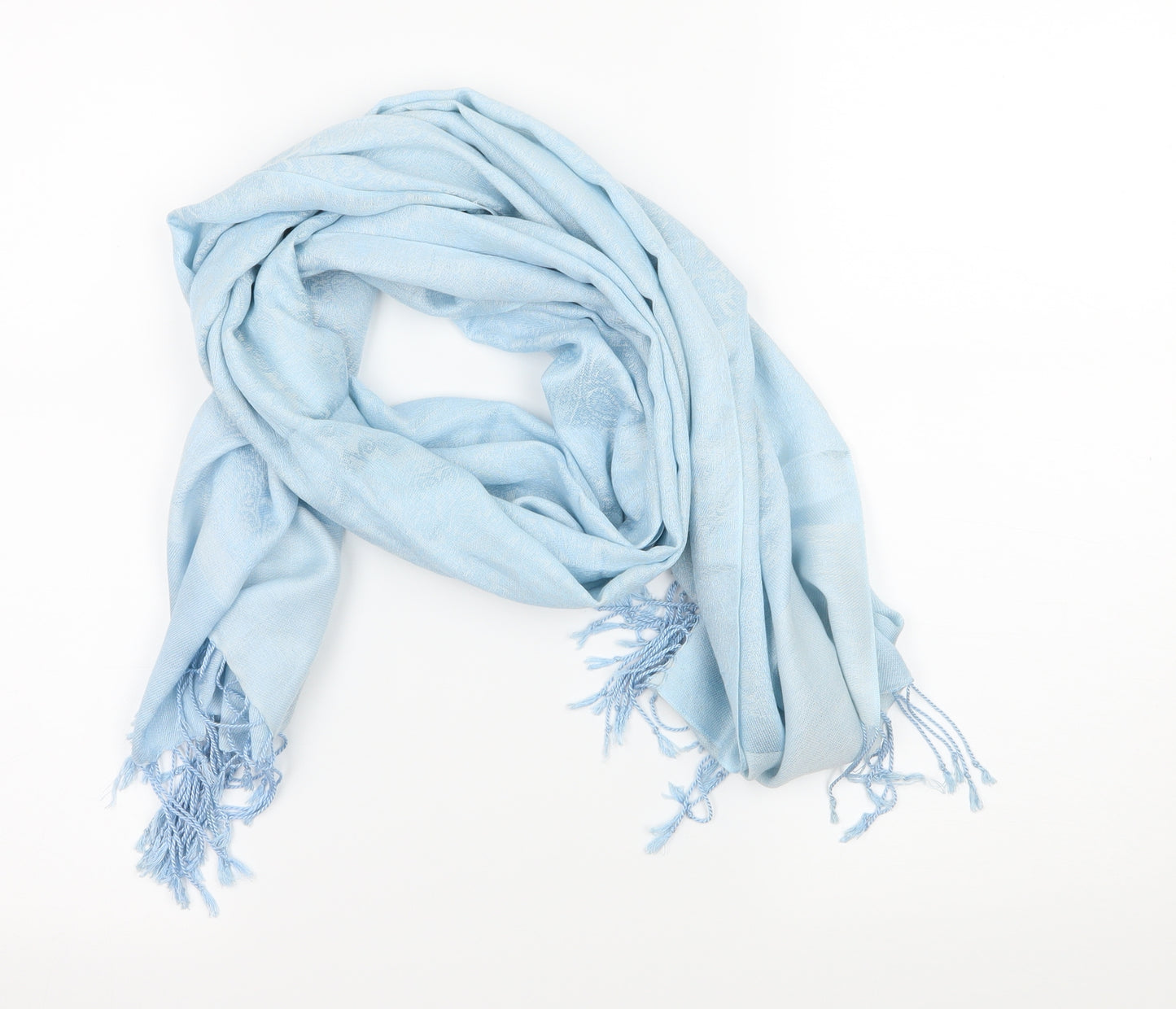 Preworn Womens Blue Scarf