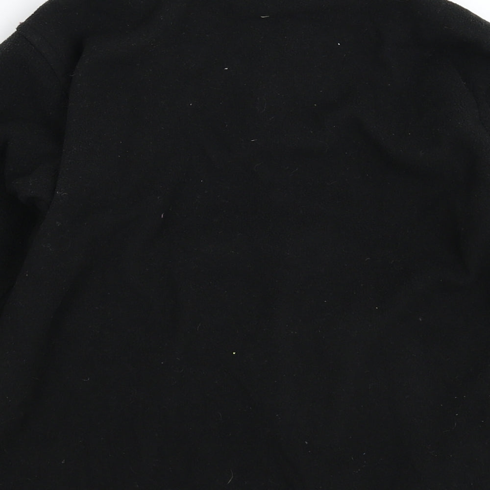 Regatta Boys Black Fleece Jacket Size 11-12 Years
