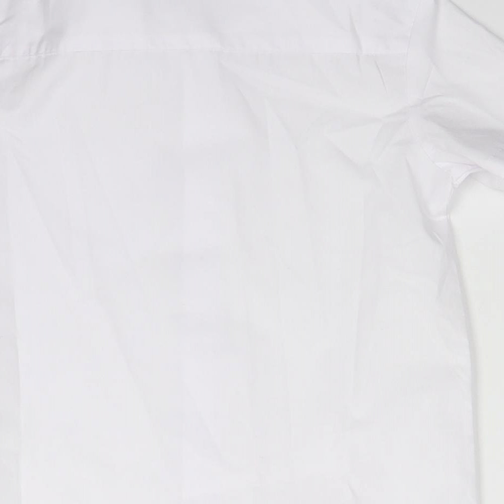 George Boys White Basic Button-Up Size 3-4 Years