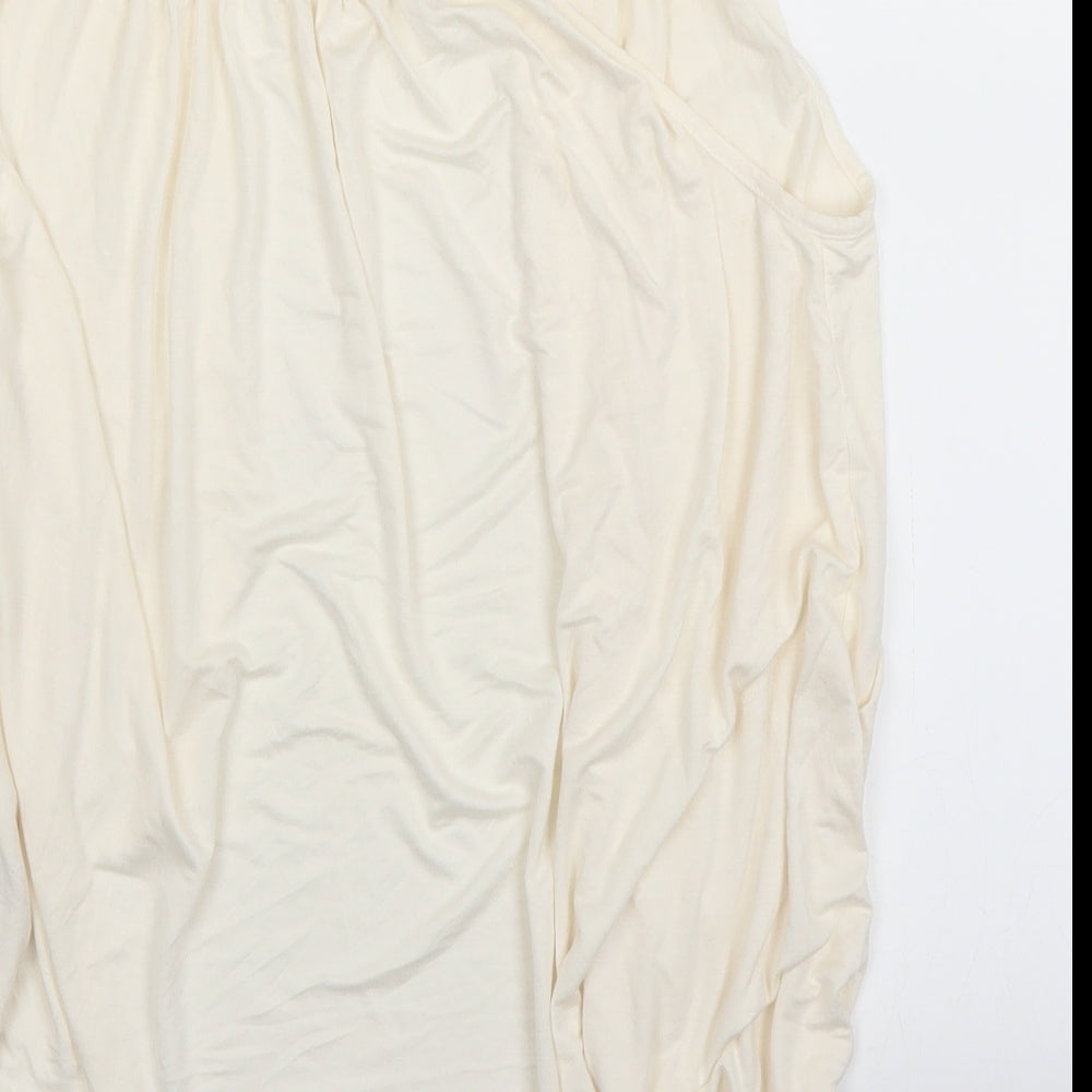 New Look Womens Ivory Cardigan Jumper Size 10