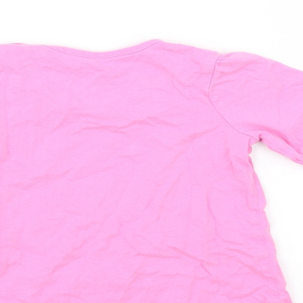 Disney Girls Pink Basic Casual Size 12-18 Months
