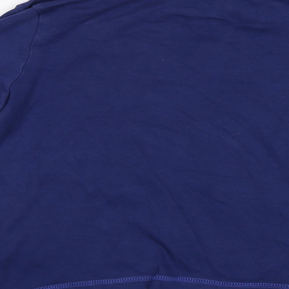George Boys Blue Basic T-Shirt Size 8-9 Years - Snowman