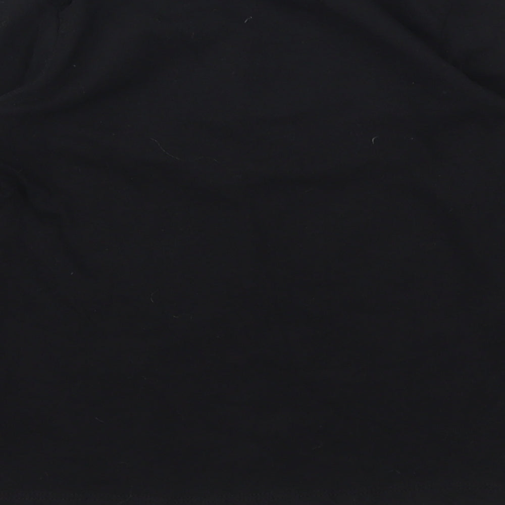 PEP&CO Girls Black Basic T-Shirt Size 6-7 Years