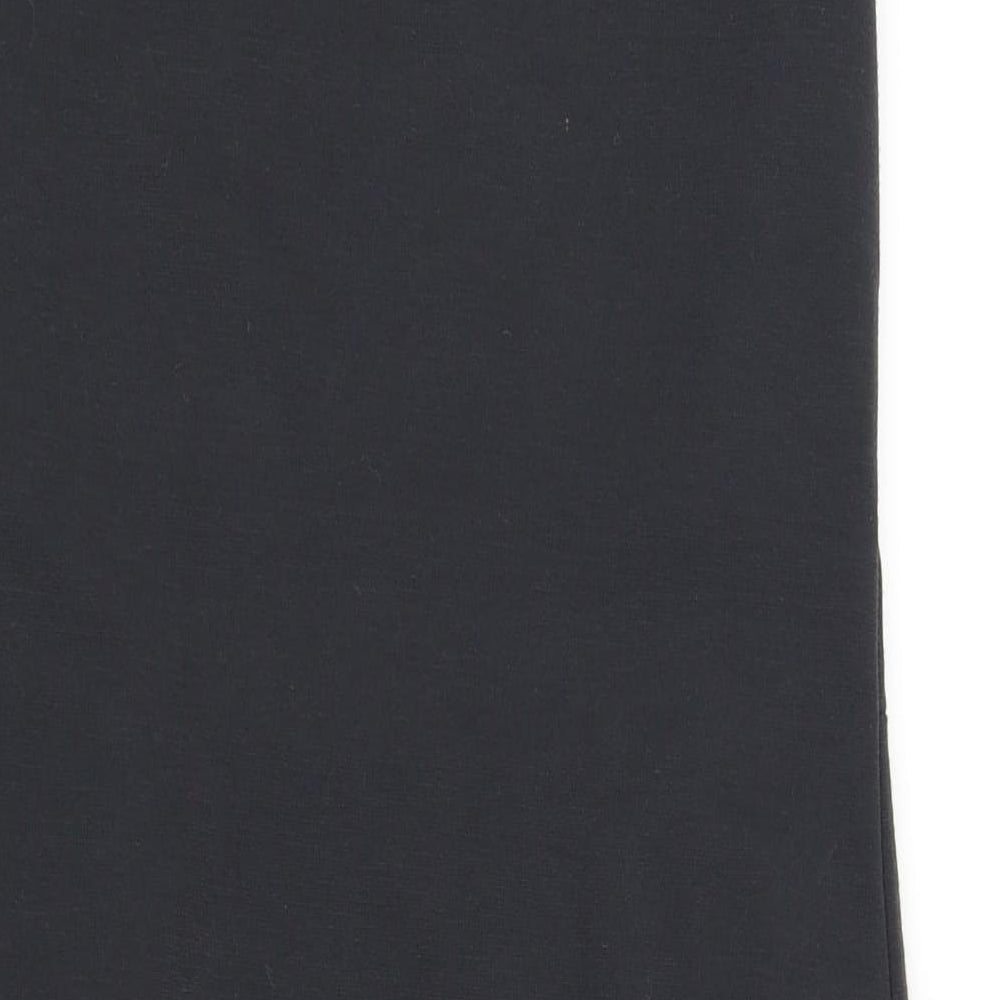 GREENCE Womens Grey Colourblock A-Line Size XL