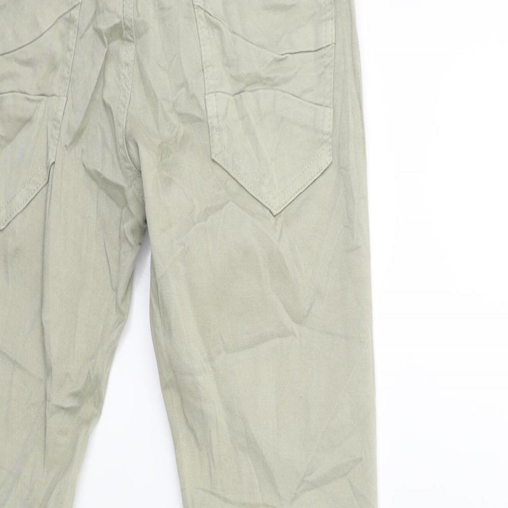 alame Womens Green Denim Skinny Jeans Size 26 in L28 in