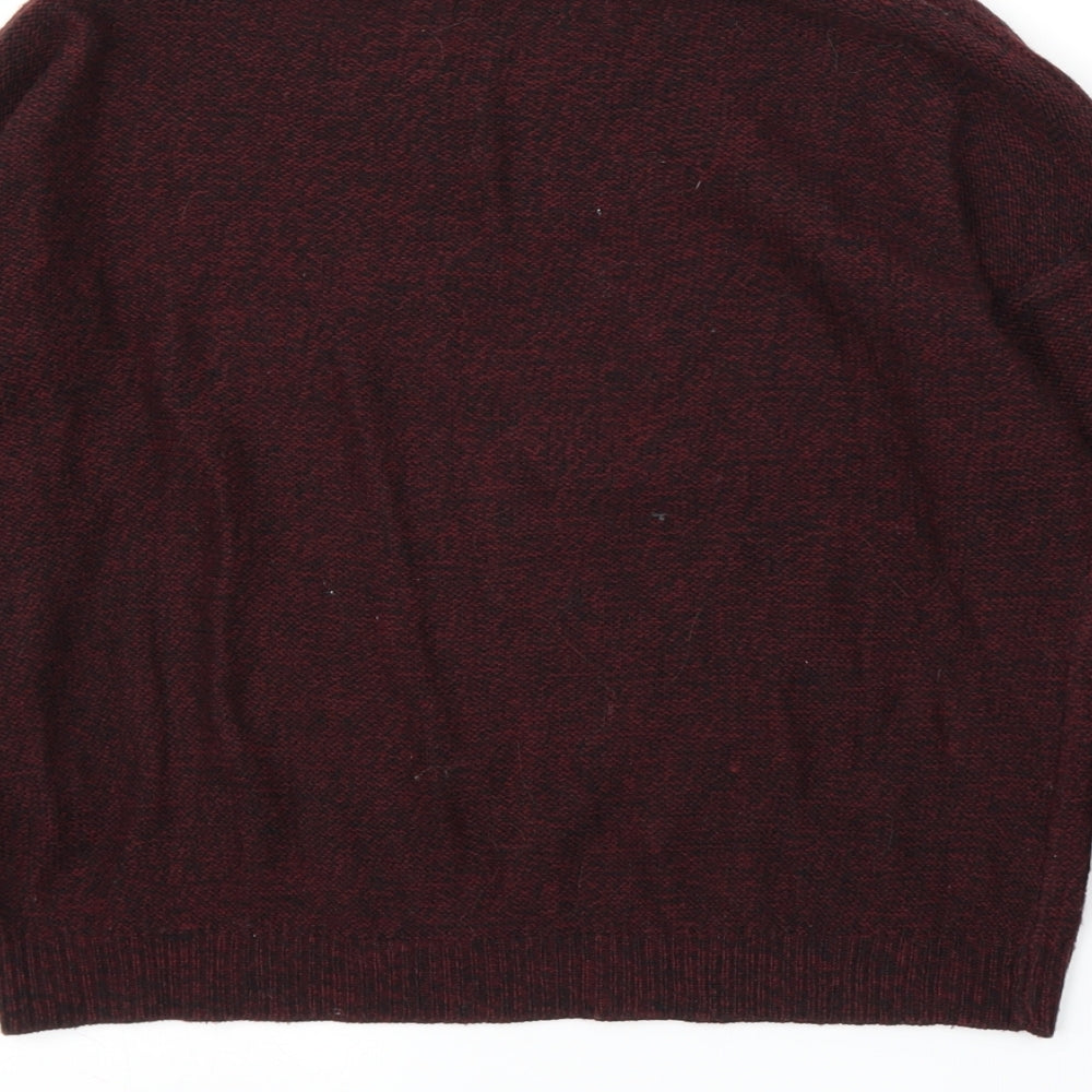Brave Soul Womens Purple Pullover Jumper Size XS