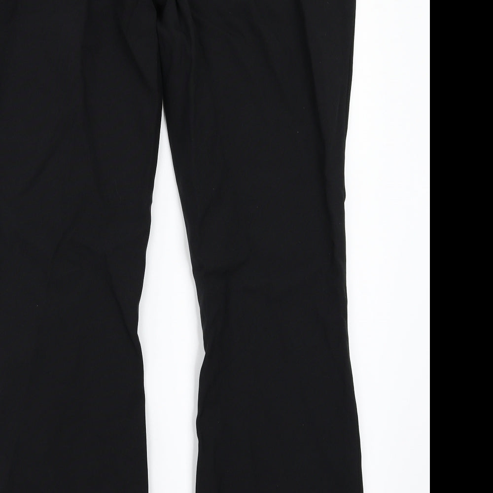 Primark Womens Black Trousers Size 16 L27 in