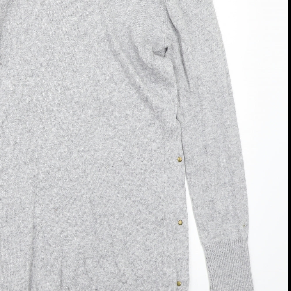 M&Co Womens Grey Pullover Jumper Size L