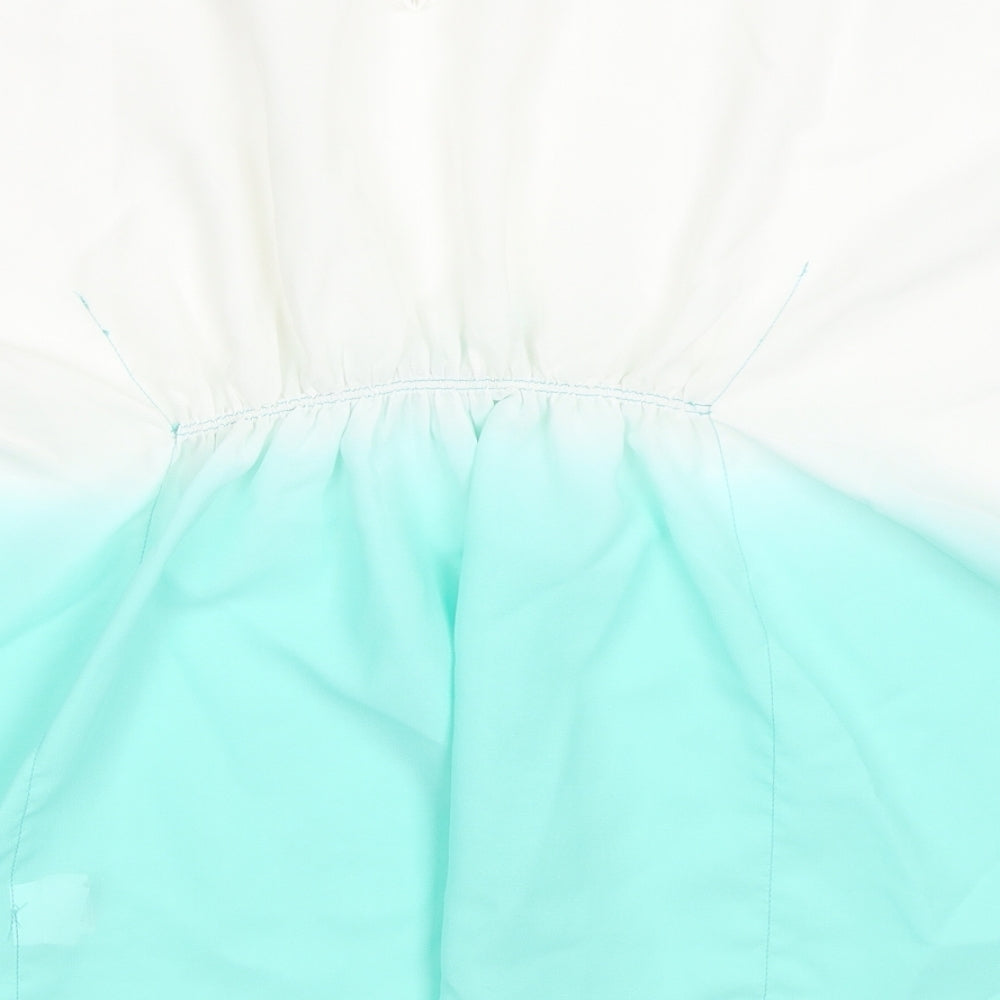 Primark Girls White Kaftan Size 5-6 Years - Beach dress