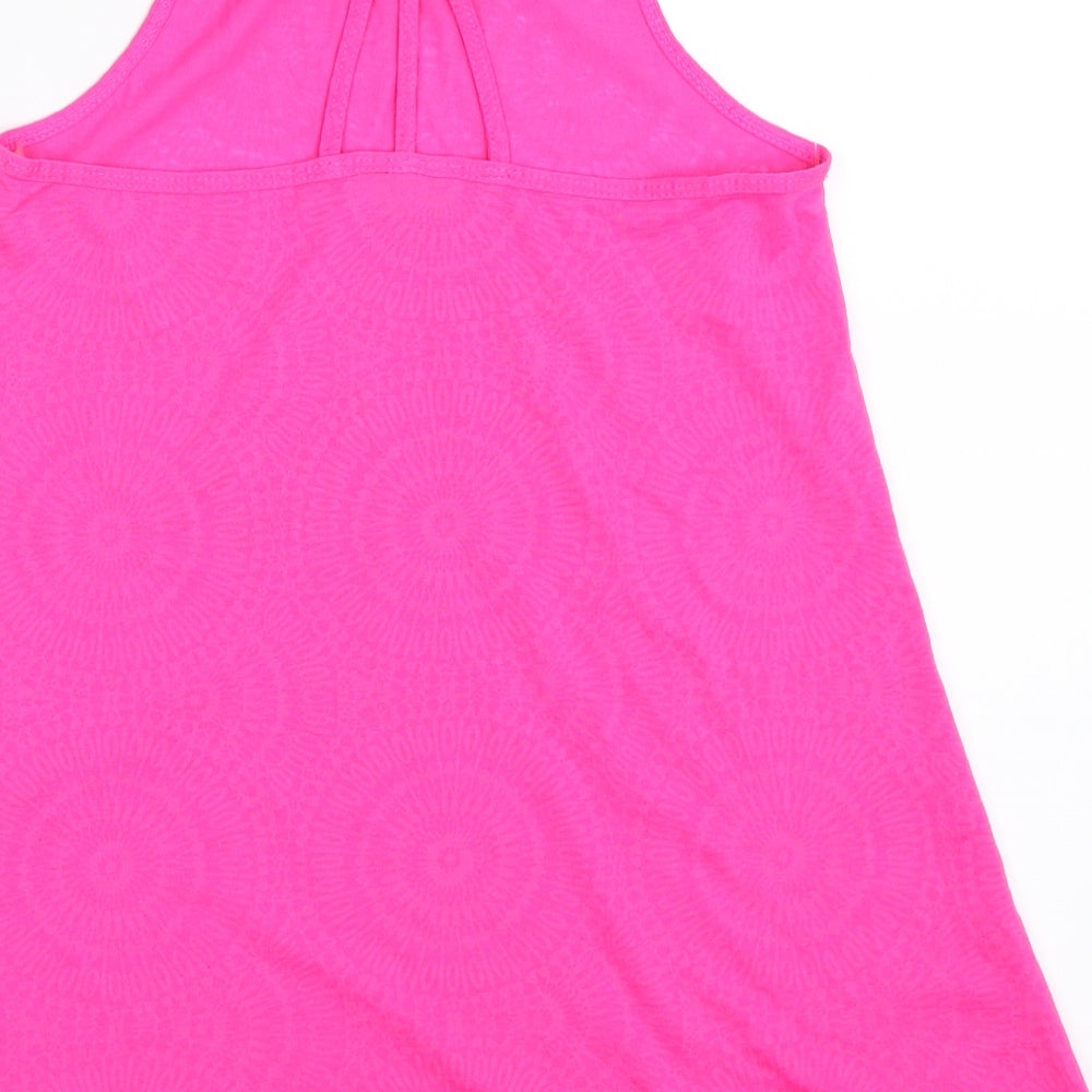 Matalan Girls Pink Basic Tank Size 5 Years - Mermaid