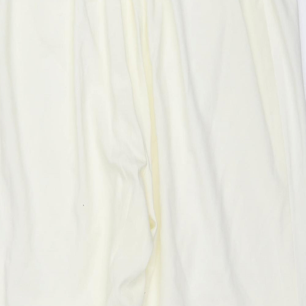 Mitsy Womens White Trousers Size 22 L23 in