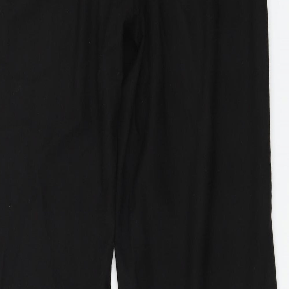 NEXT Womens Black Trousers Size 12 L26 in