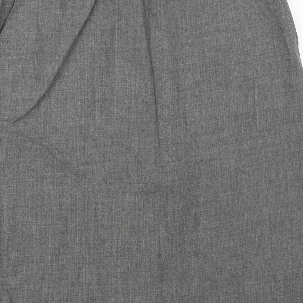Preworn Womens Grey Bandage Skirt Size 30 in