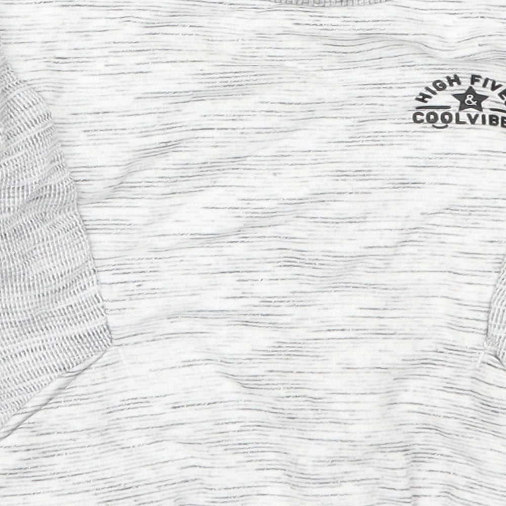 George Boys Grey Basic T-Shirt Size 12-18 Months - High Fives Cool Vibes