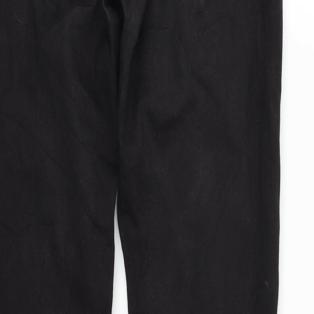 Miss Anna Womens Black Trousers Size 38 in L28 in