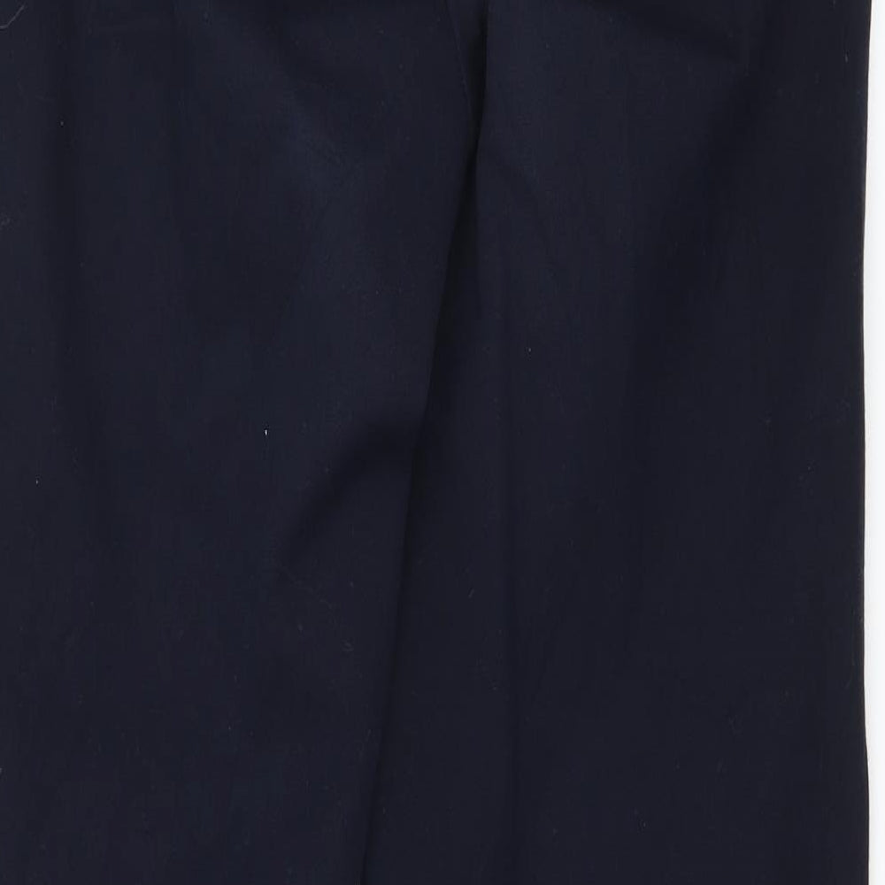 Classique Womens Blue Trousers Size 4 L28 in