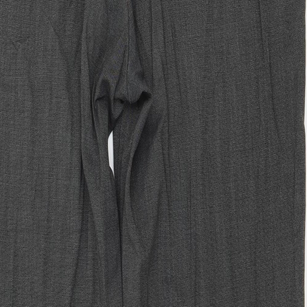 Marks and Spencer Womens Grey Trousers Size 14 L20 in