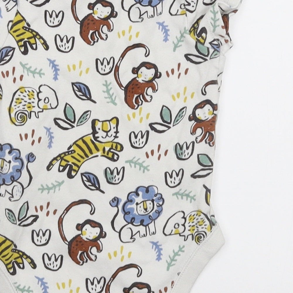 F&F Baby White Babygrow One-Piece Size 6-9 Months