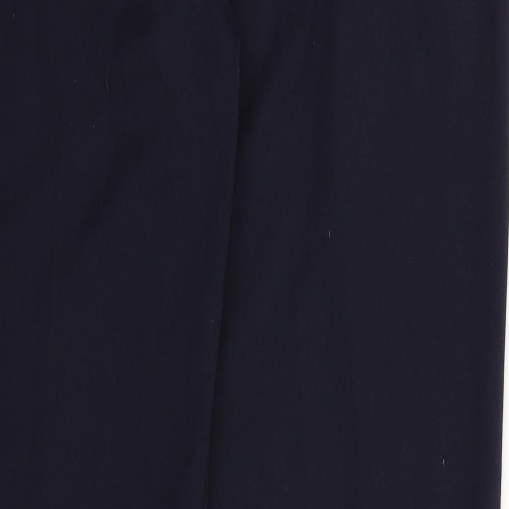 Marks and Spencer Womens Blue Trousers Size 10 L30 in