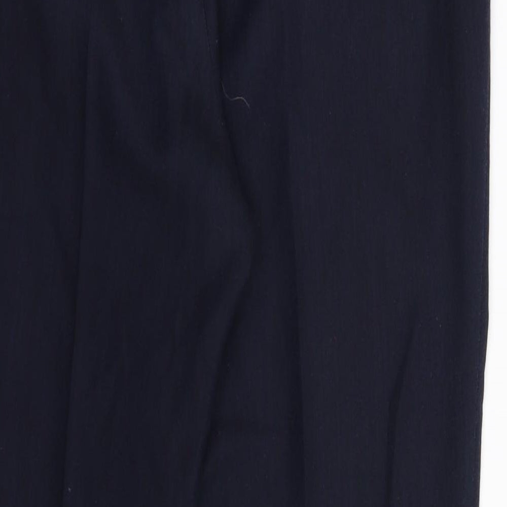 Oasis Womens Blue Trousers Size 10 L28 in