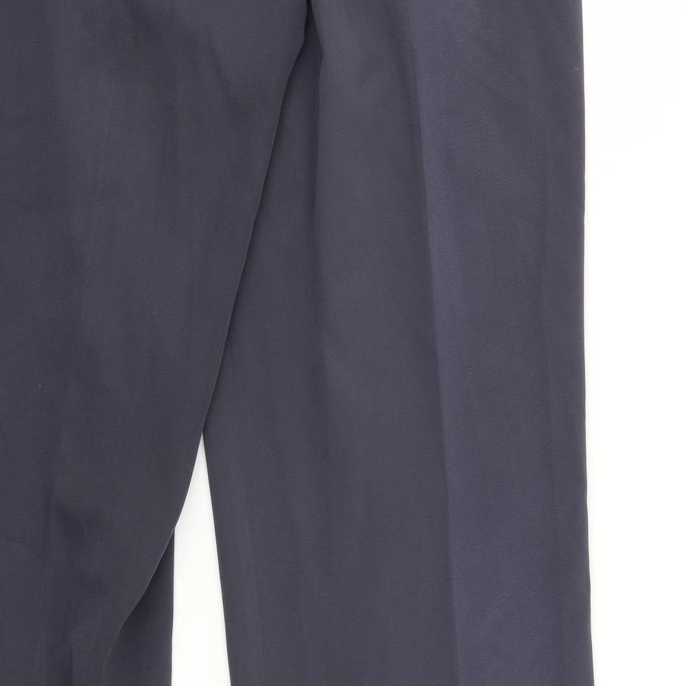 South Womens Grey Trousers Size 16 L30 in