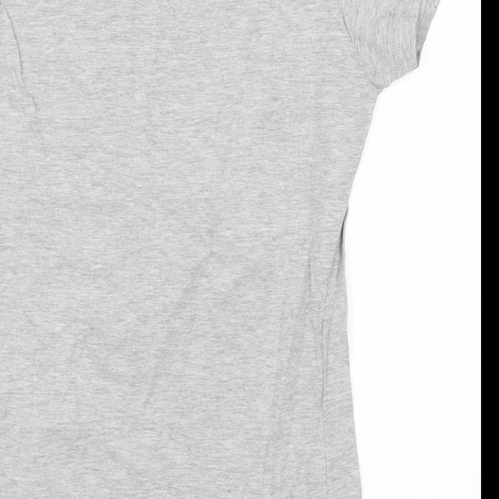 Anvil Womens Grey Basic T-Shirt Size M - May The Odds Be Ever In Your Favour Hunger Games