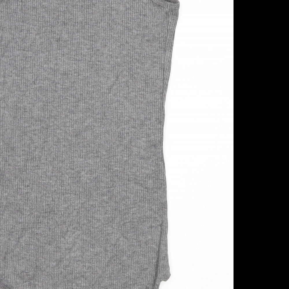 FOREVER 21 Womens Grey Basic Tank Size S