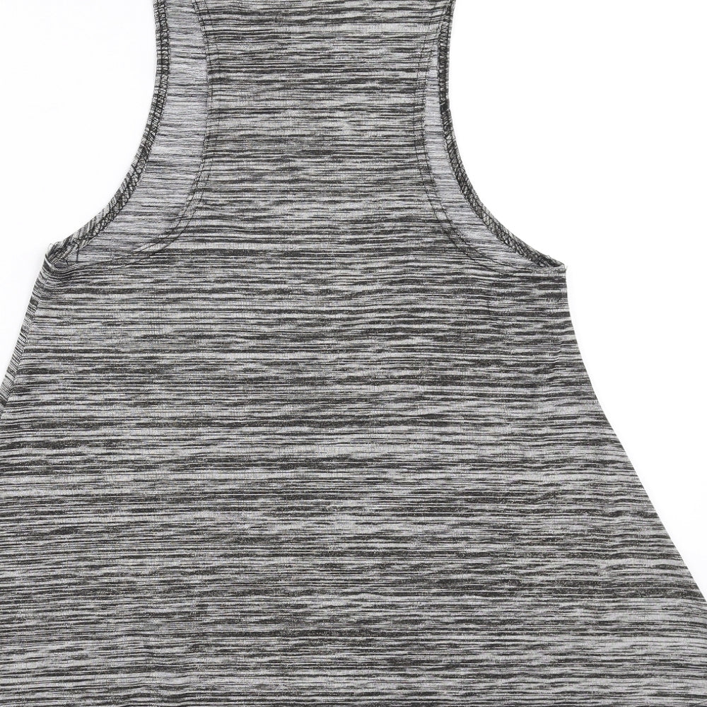 Boohoo Womens Grey Basic Tank Size 10