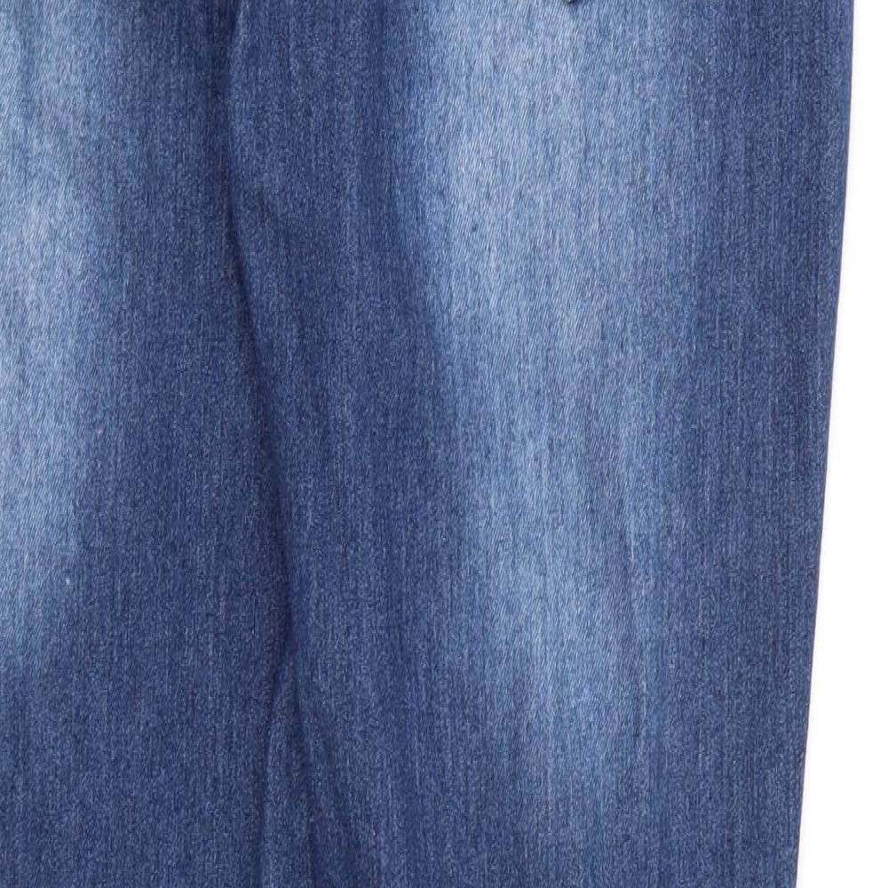 Preworn Womens Blue Denim Skinny Jeans Size 36 in L31 in