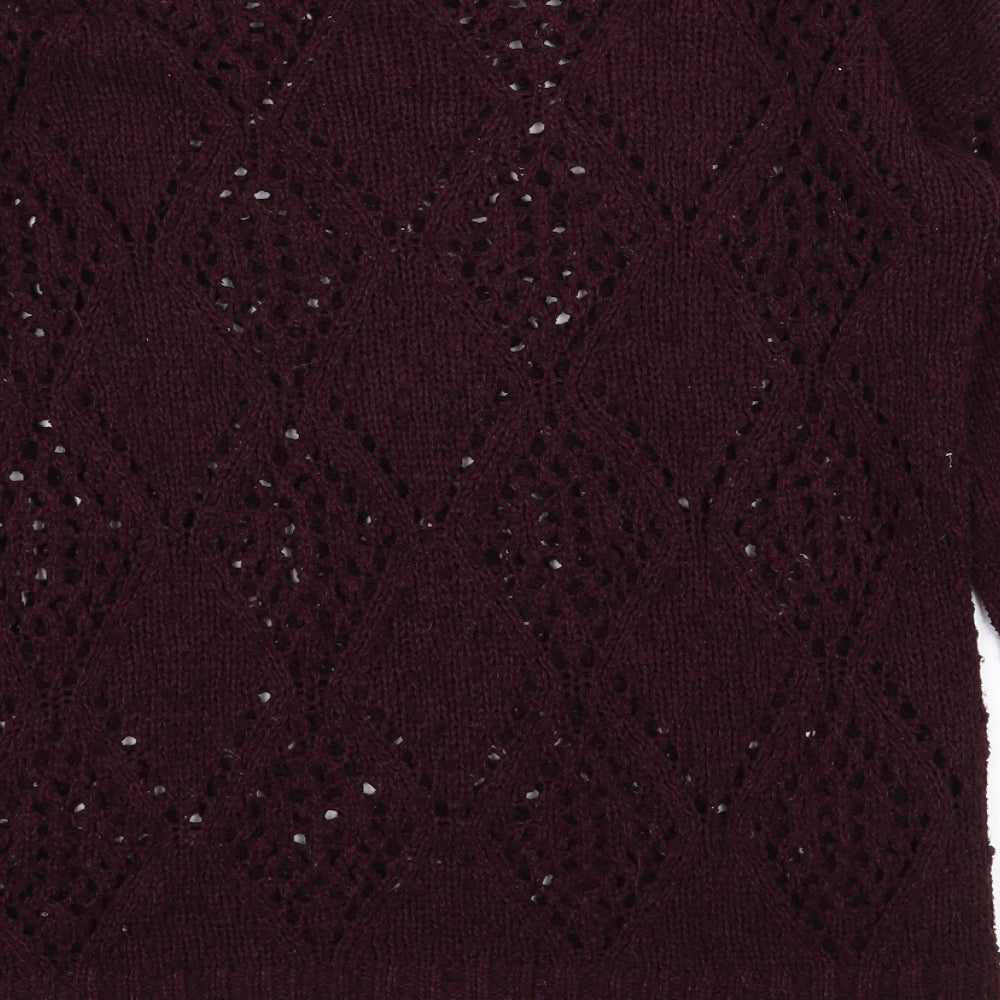 FOREVER 21 Womens Pink Pullover Jumper Size S
