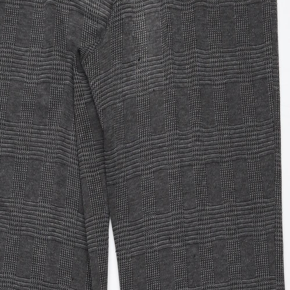 Marks and Spencer Womens Grey Trousers Size 12 L29 in
