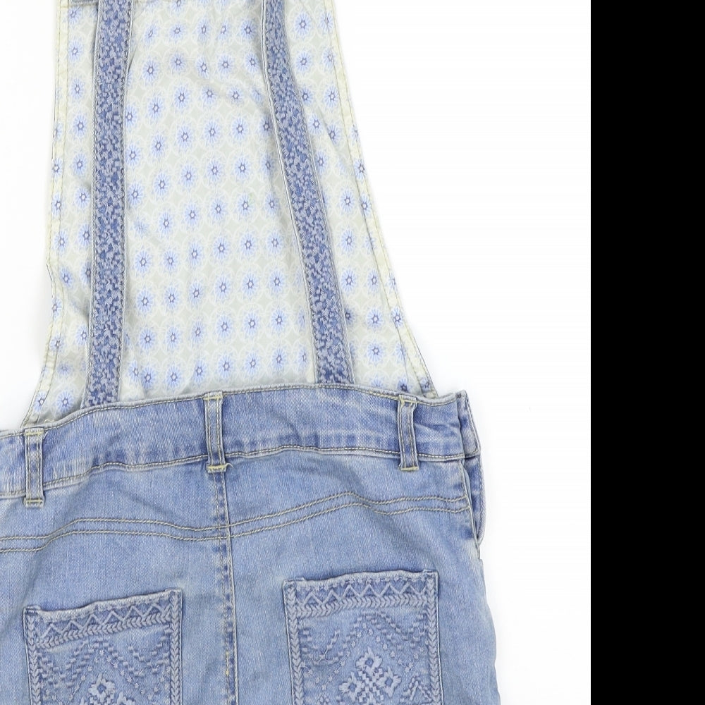 Monsoon Girls Blue Dungaree One-Piece Size 12 Years