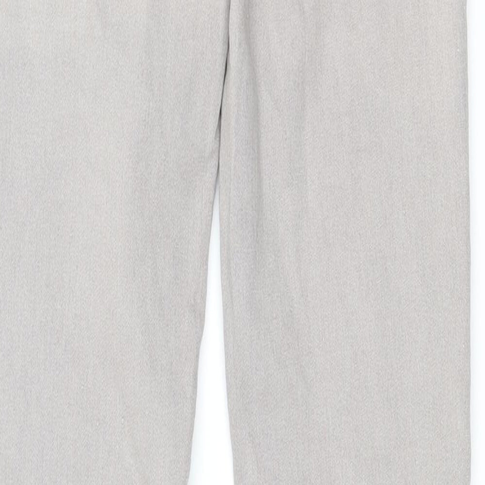 Denim & Co. Womens Grey Denim Jegging Jeans Size 6 L28 in