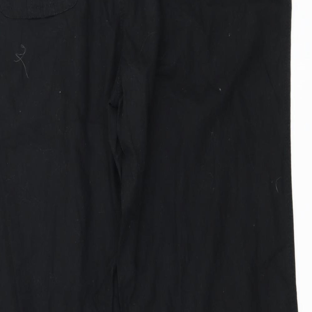 TU Womens Black Trousers Size 12 L32 in