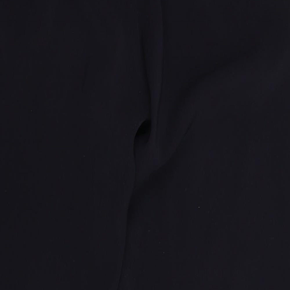 Per Una Womens Blue Dress Pants Trousers Size 12 L28 in