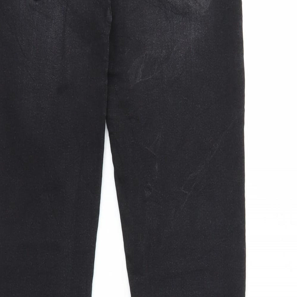 TAO Girls Black Denim Straight Jeans Size 12 Years