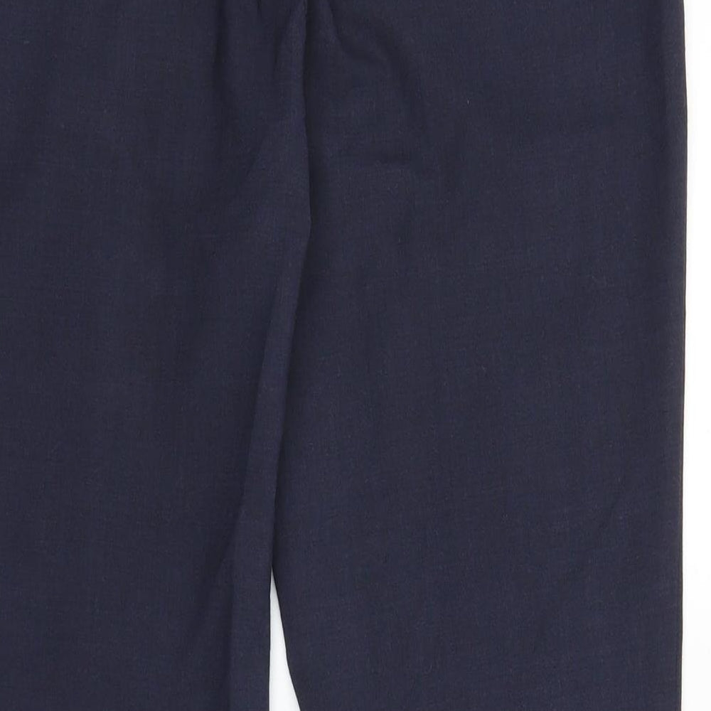Marks and Spencer Womens Blue Trousers Size 12 L25 in