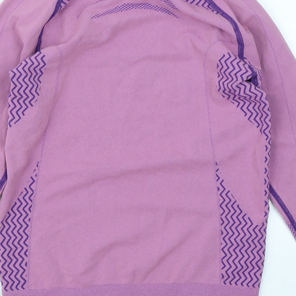 Crivit Pro Girls Purple Basic T-Shirt Size 8-9 Years