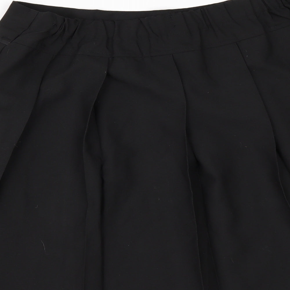 TU Girls Black A-Line Skirt - School