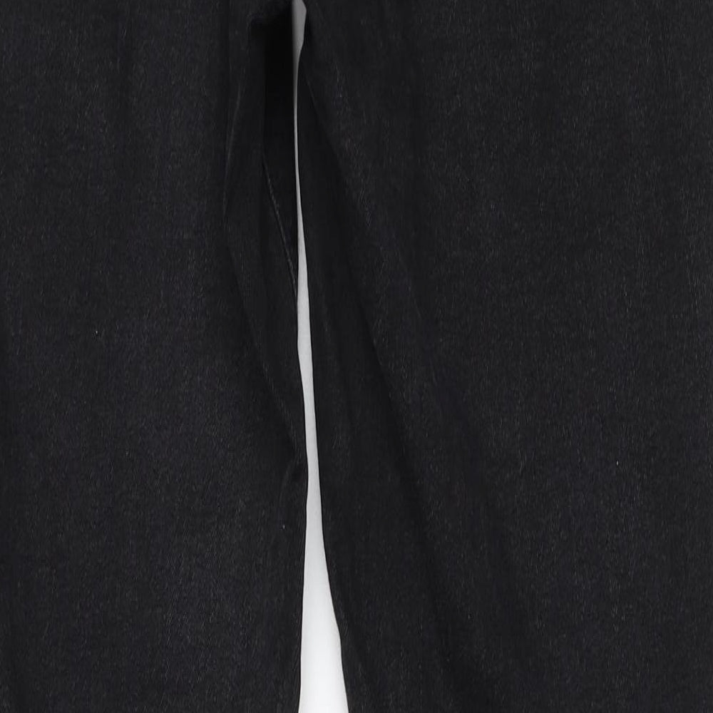 Miss Selfridge Womens Black Denim Skinny Jeans Size 8 L27 in