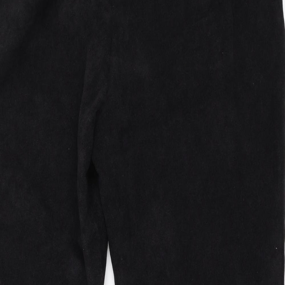 SheIn Womens Black Trousers Size S L26 in