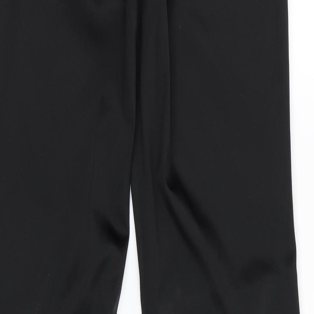 River Island Womens Black Trousers Size 6 L30 in