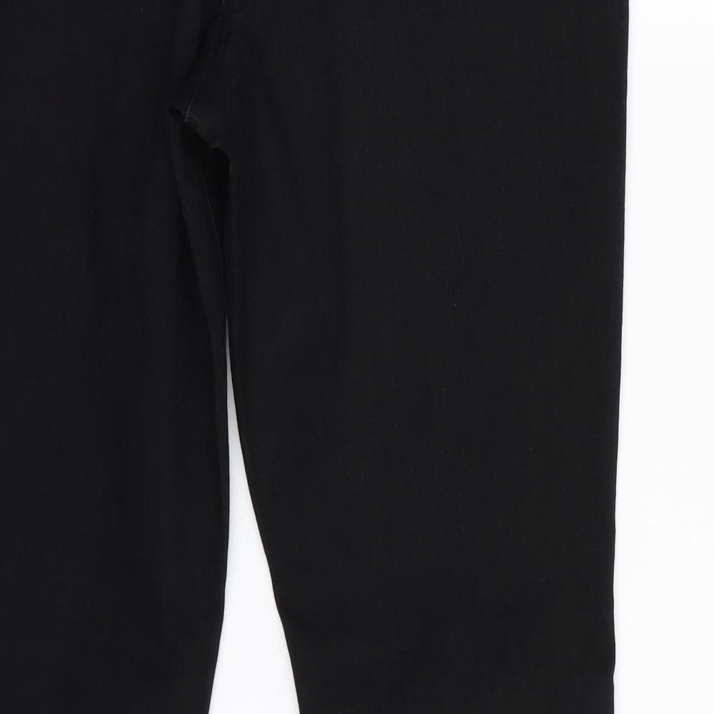 Asda George Womens Black Bootcut Jeans Size 14 L30 in