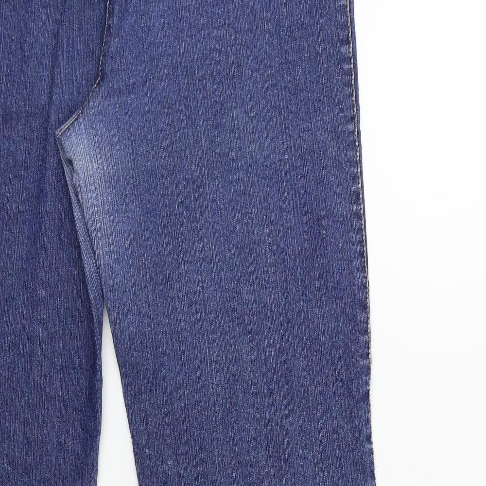 Your Sixth Sense Womens Blue Denim Skinny Jeans Size 14 L30 in
