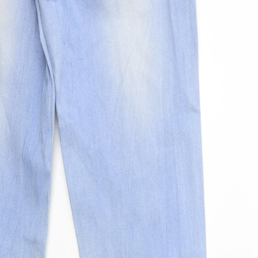 Mini Bleu Womens Blue Denim Skinny Jeans Size 28 in L31 in