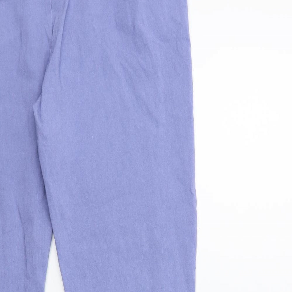 Preworn Womens Blue Trousers Size 30 in L29 in